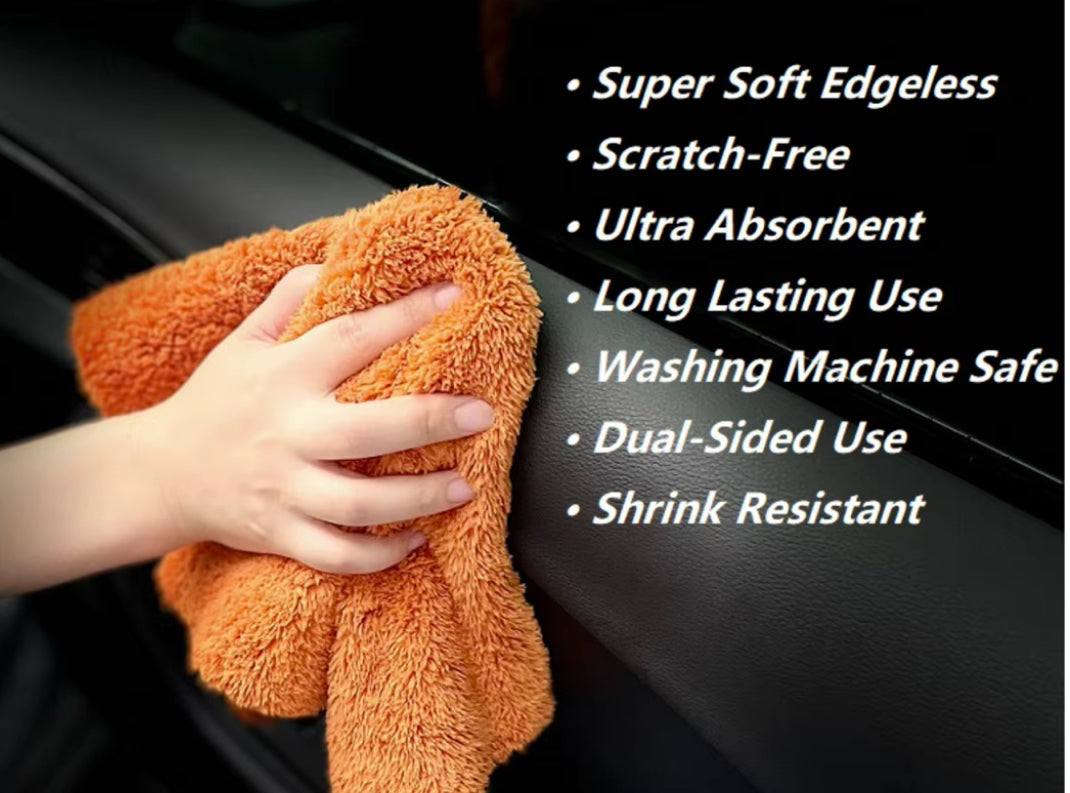 Edgeless Fleece Microfiber Cloth – 500GSM