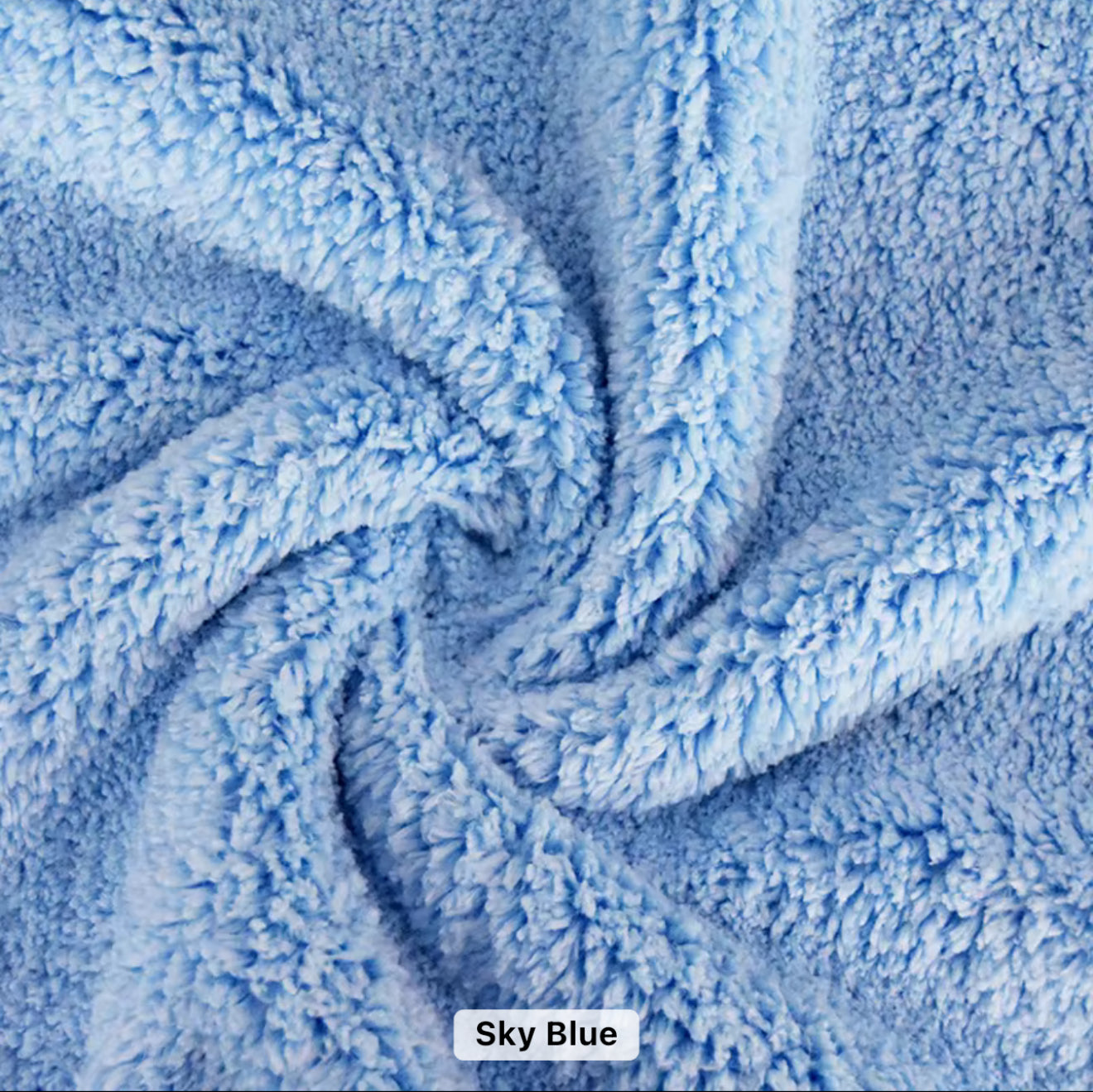Edgeless Fleece Microfiber Cloth – 500GSM
