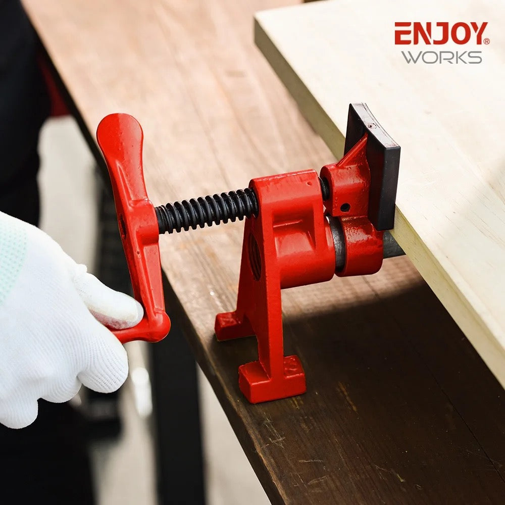 Heavy Duty Wood 3/4 Pipe Clamp – Strong Grip for DIY & Carpentry