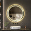 PERUGIA Round Mirror With LED Back Light