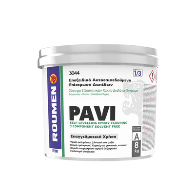 3044 Pavi 3-Component Epoxy Self-Leveling Colored Floor Coating