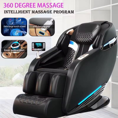 Luxury Electric Intelligent 8D Full Body Massage Couch with Display