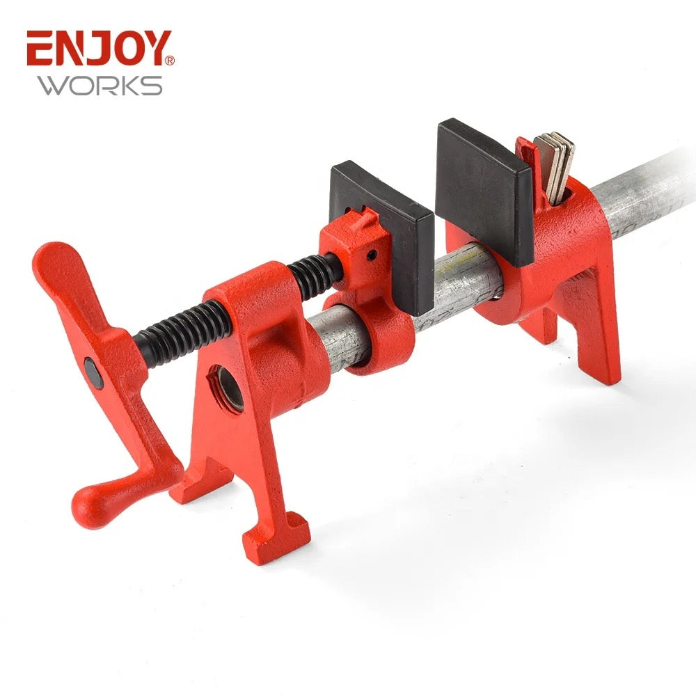 Heavy Duty Wood 3/4 Pipe Clamp – Strong Grip for DIY & Carpentry