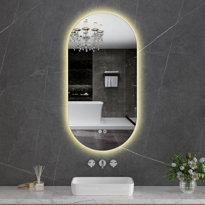 FOLIGNO Mirror With LED Backlight 100 x 60 cm