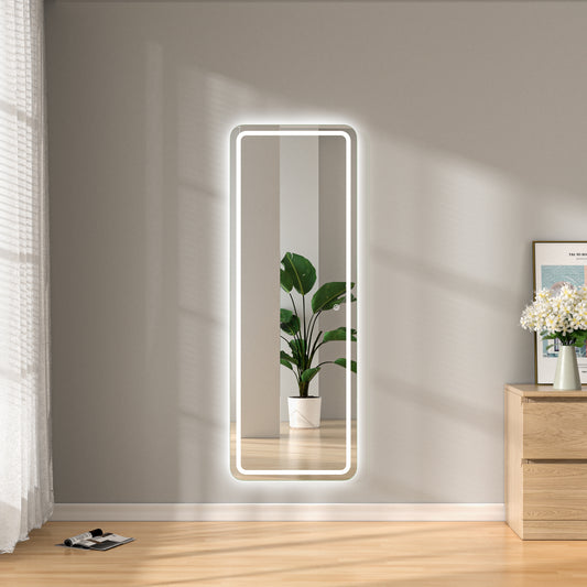 SIENA Mirror With LED Back LIght 140 x 50 cm