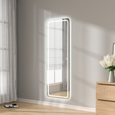 SIENA Mirror With LED Back LIght 140 x 50 cm