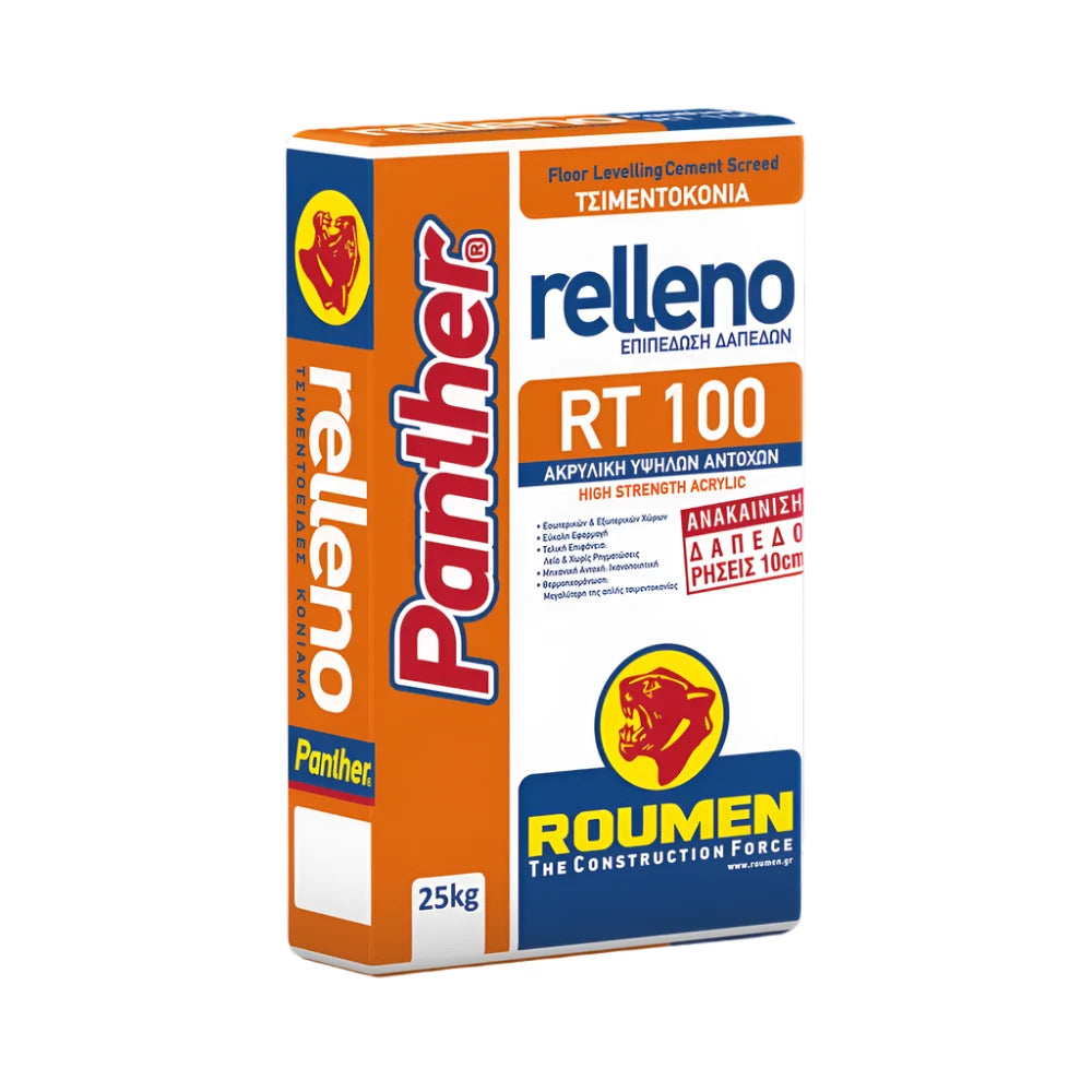Panther RT100 Relleno Cementitious Floor Coating