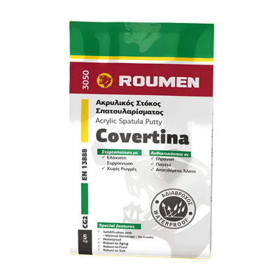 3050 Covertina White Cement Plaster for Spatulas